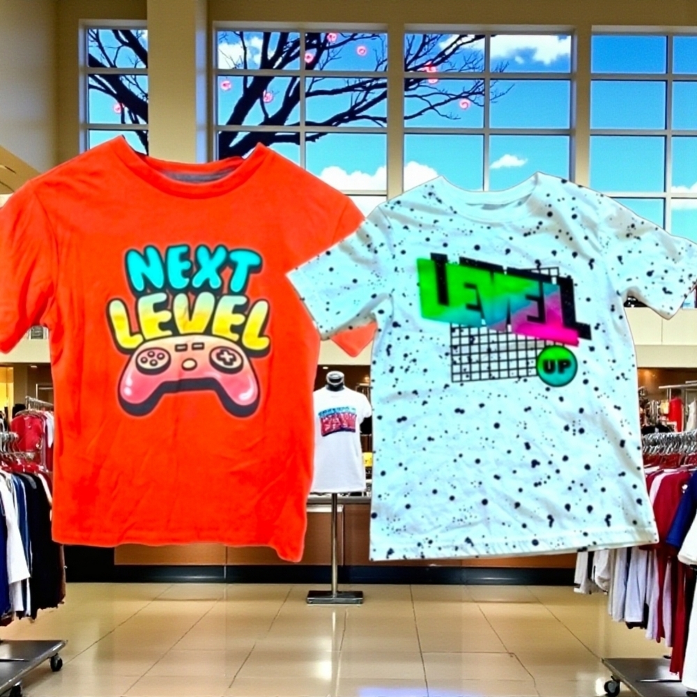 NEW Gamer T Shirt Bundle -Kids